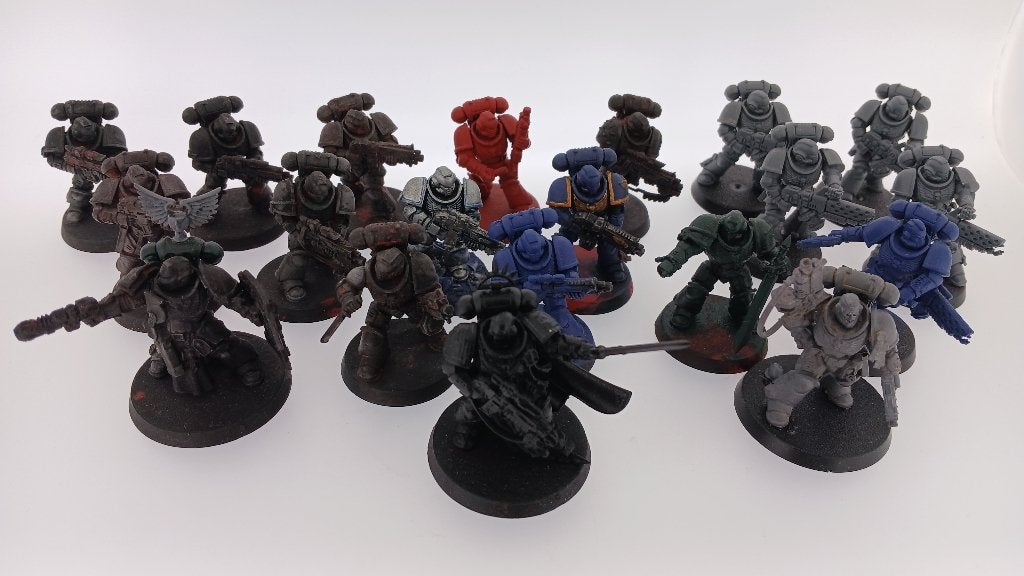 Warhammer 40k Space Marines Primaris, Ophalen of Verzenden, Gebruikt, Warhammer 40000, Figuurtje(s)