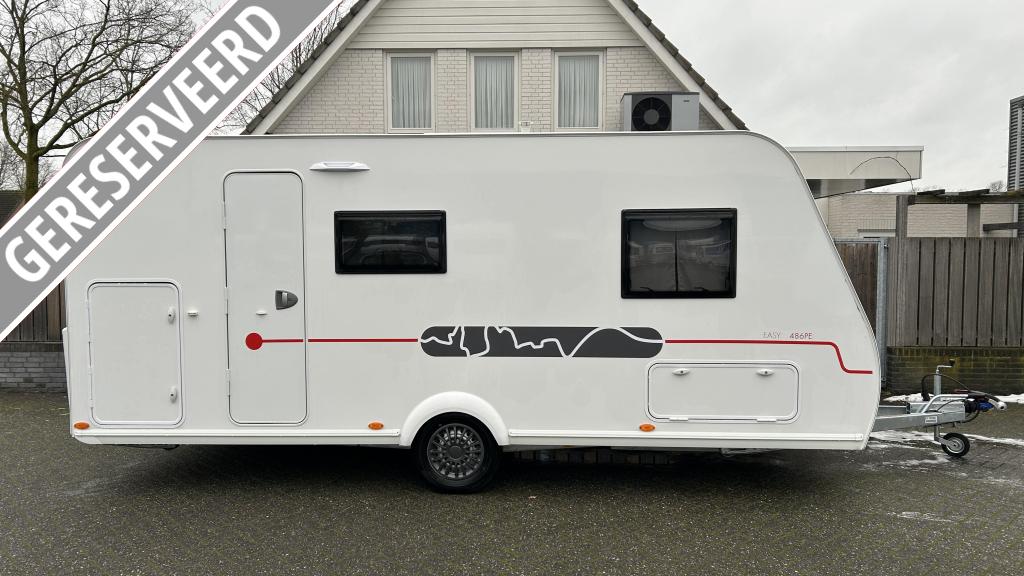 Sterckeman Easy 490 PE kids 2026 / Voortent, Dwarsbed, Sterckeman, Bedrijf, Treinzit