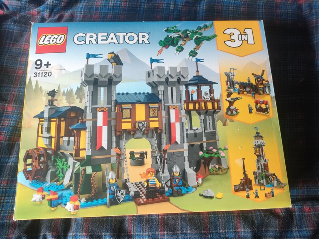 LEGO Creator 3in1 Middeleeuws Kasteel 31120 Nieuw/Ongeopend, Kinderen en Baby's, Speelgoed | Duplo en Lego, Inclusief minifiguren