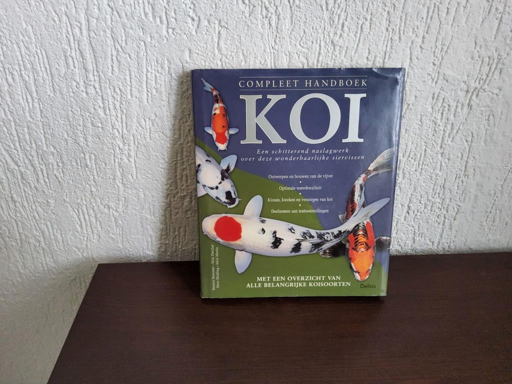 Compleet Handboek Koi - Alles over deze sierlijke vissen, Verzenden, Bloemen, Planten en Bomen