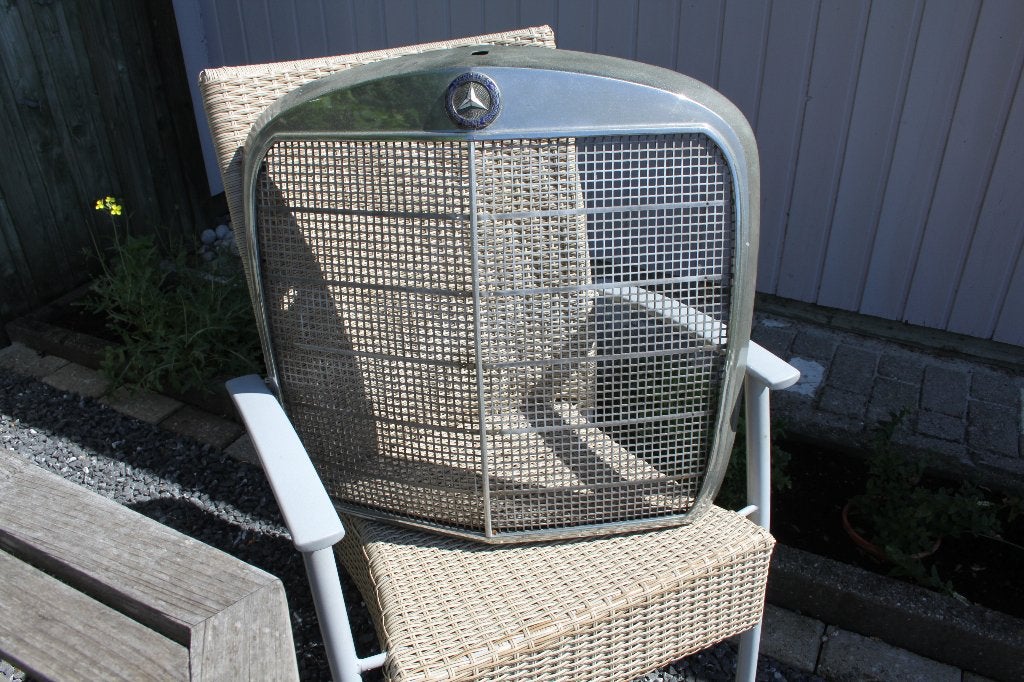Mercedes grill oudere type, Ophalen of Verzenden