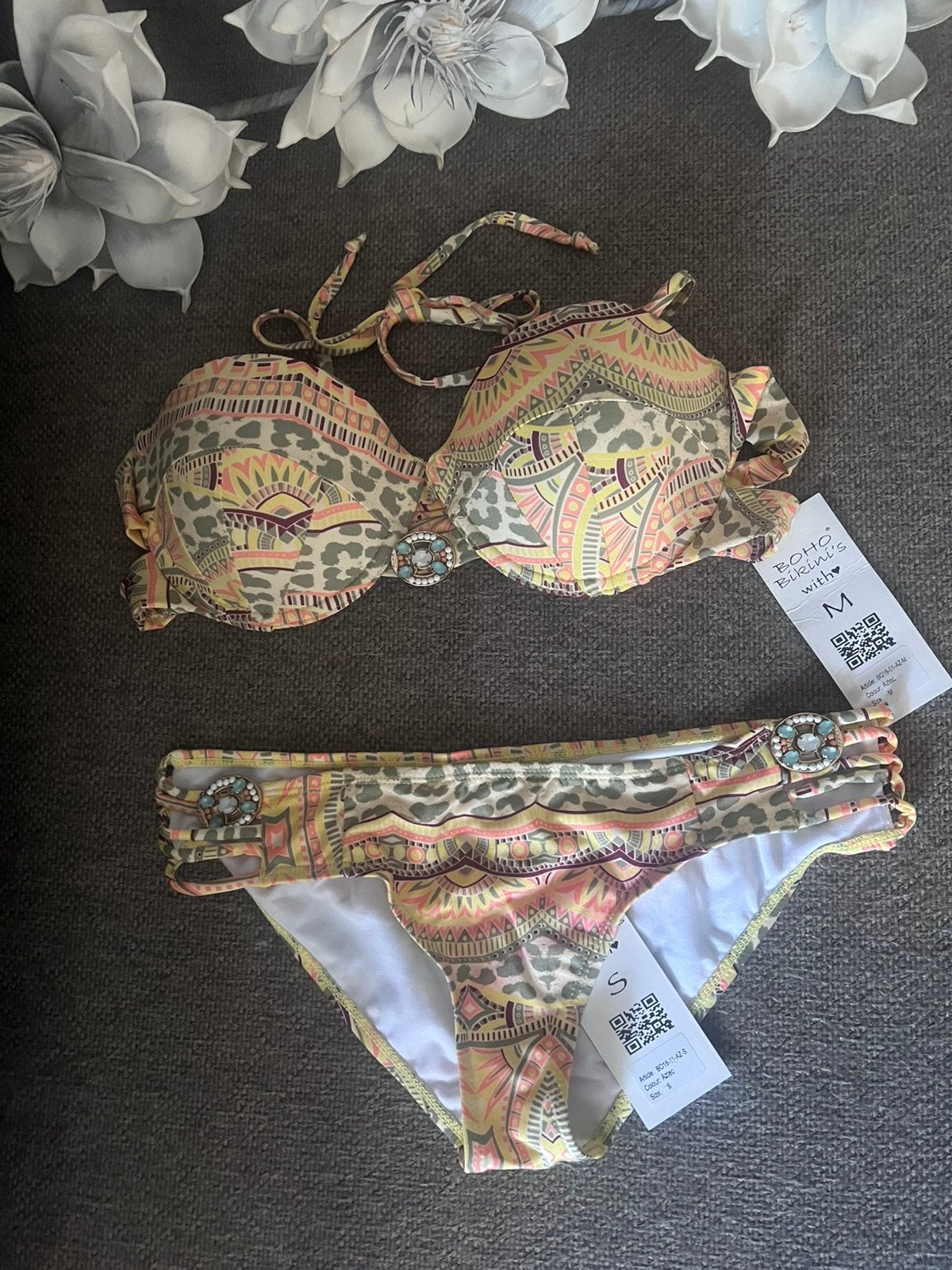 Nieuw *** Boho Bikini’s *** Aztec *** Maat S/M, Ophalen of Verzenden, Nieuw, Overige kleuren, Bikini