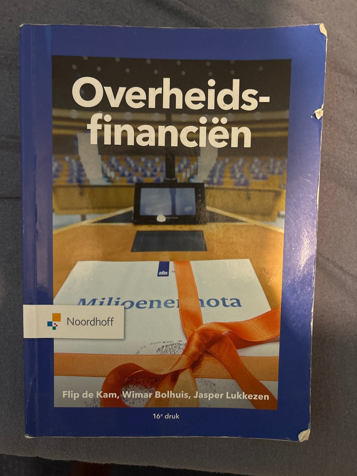 Overheidsfinanciën - Flip de Kam, Wimmar Bolhuis, Jasper Luk, Boeken, Studieboeken en Cursussen, Ophalen of Verzenden, Gamma, Gelezen