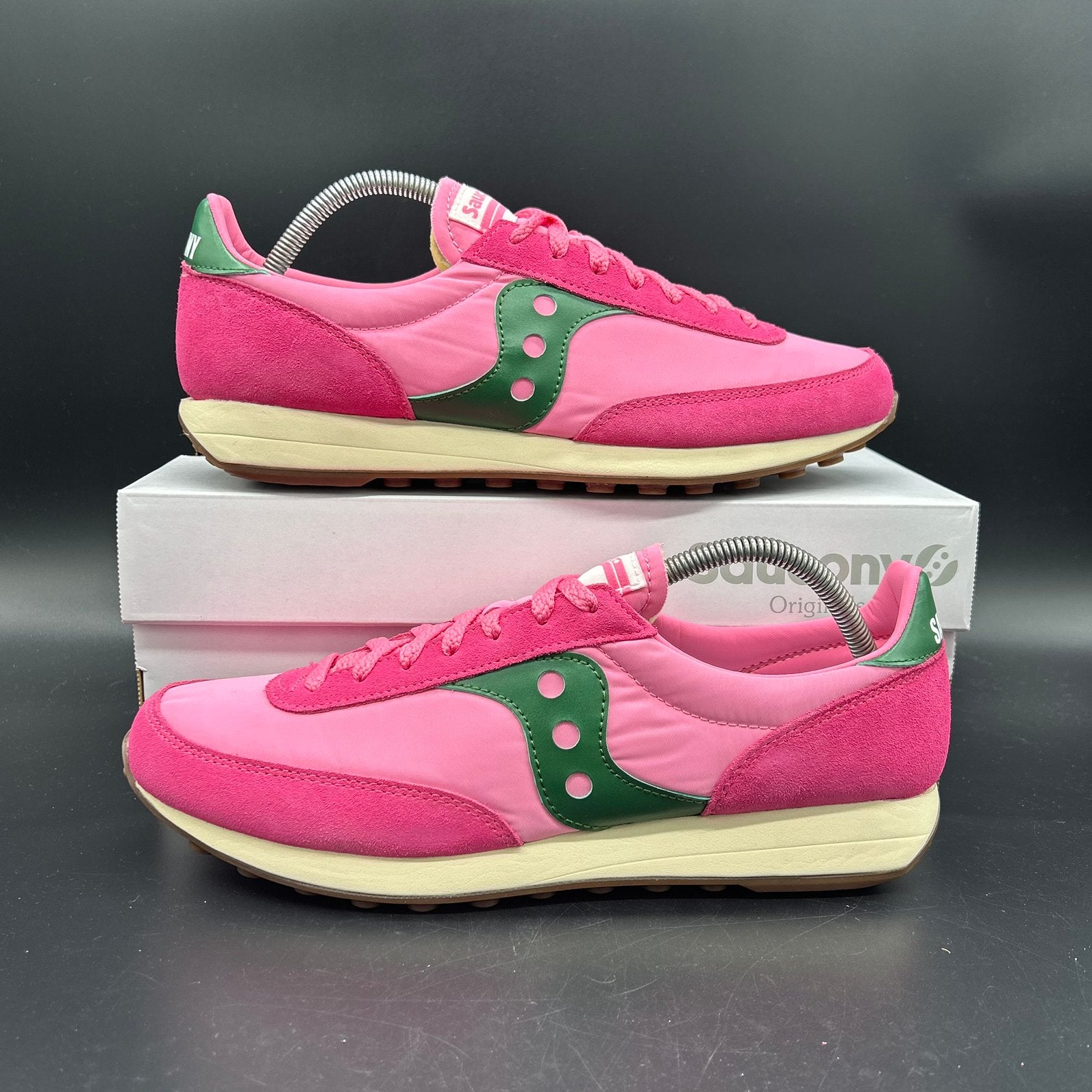 Saucony trainer 80 roze groen maat 44, Nieuw, Ophalen of Verzenden, Sneakers of Gympen, Roze