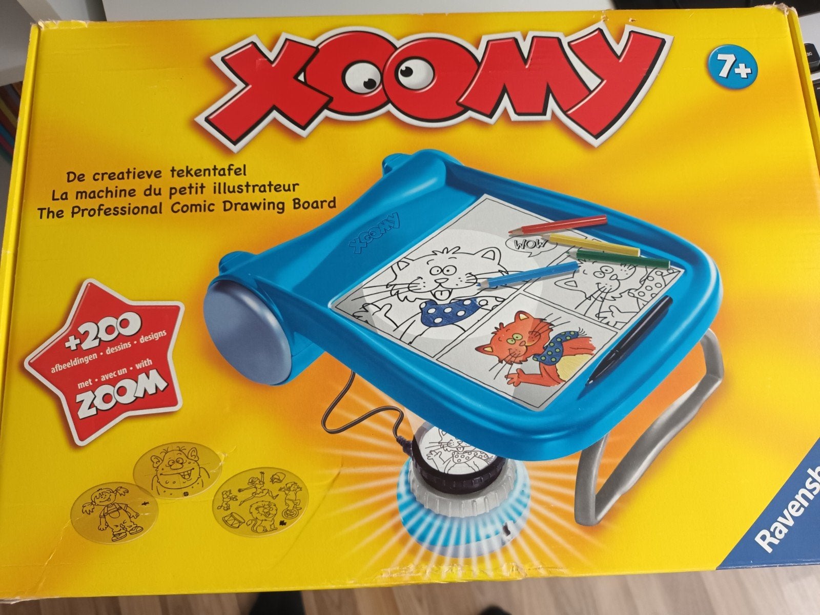 Xoomy teken projector, Ophalen of Verzenden, Zo goed als nieuw, Met licht