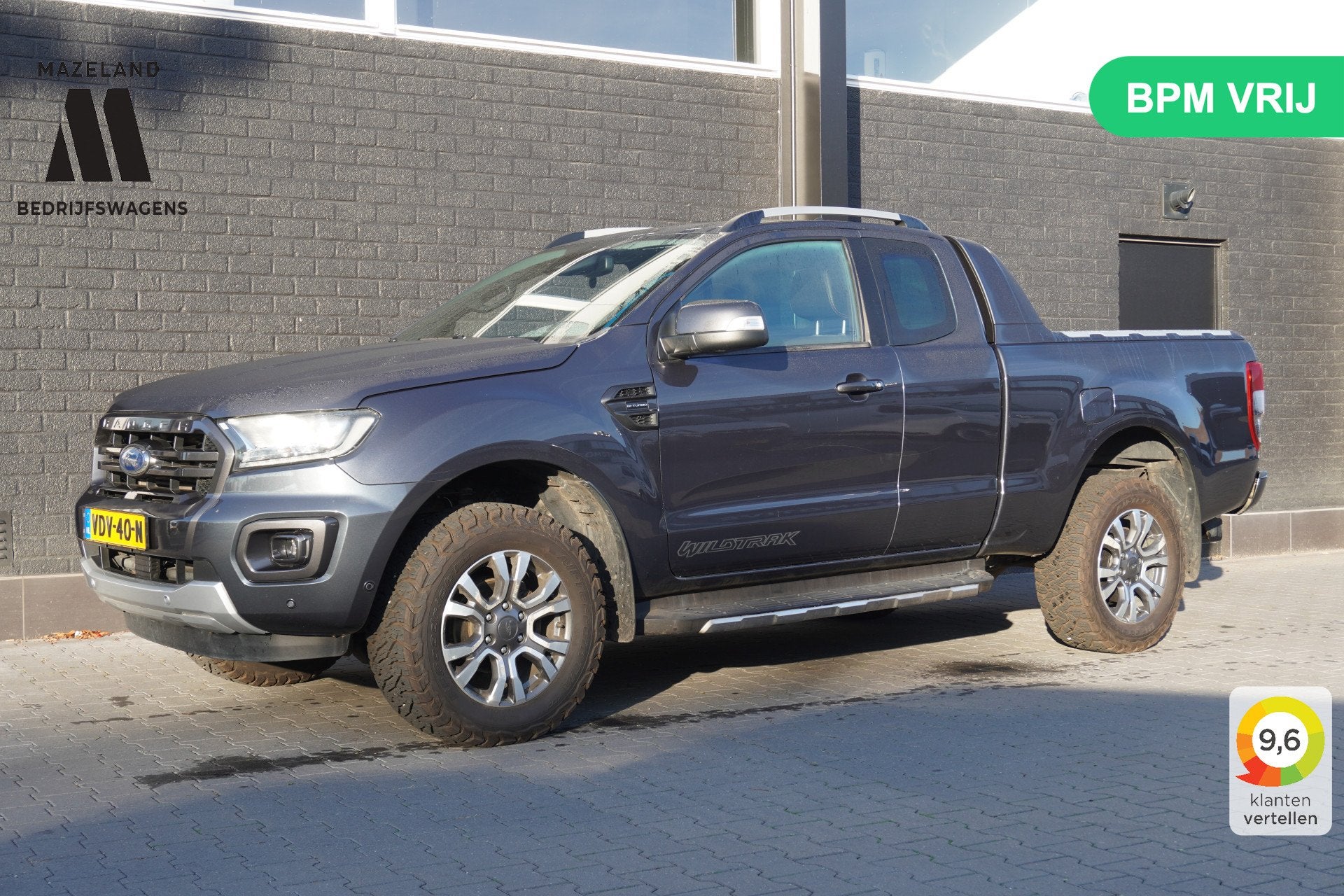 Ford Ranger 2.0 EcoBlue 213PK AUT. 4X4 3.500KG Wildtrak Supe, Auto's, 4 cilinders, Bedrijf, Vierwielaandrijving, 2 stoelen