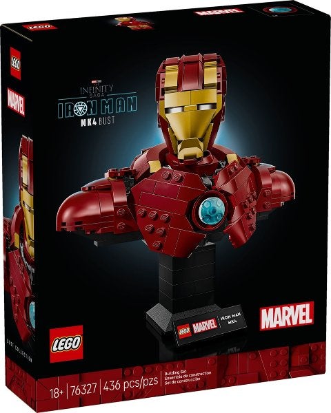 Lego Super Heroes set 76327  Iron Man MK4 Bust, Marvel, Lego, Nieuw, Ophalen of Verzenden