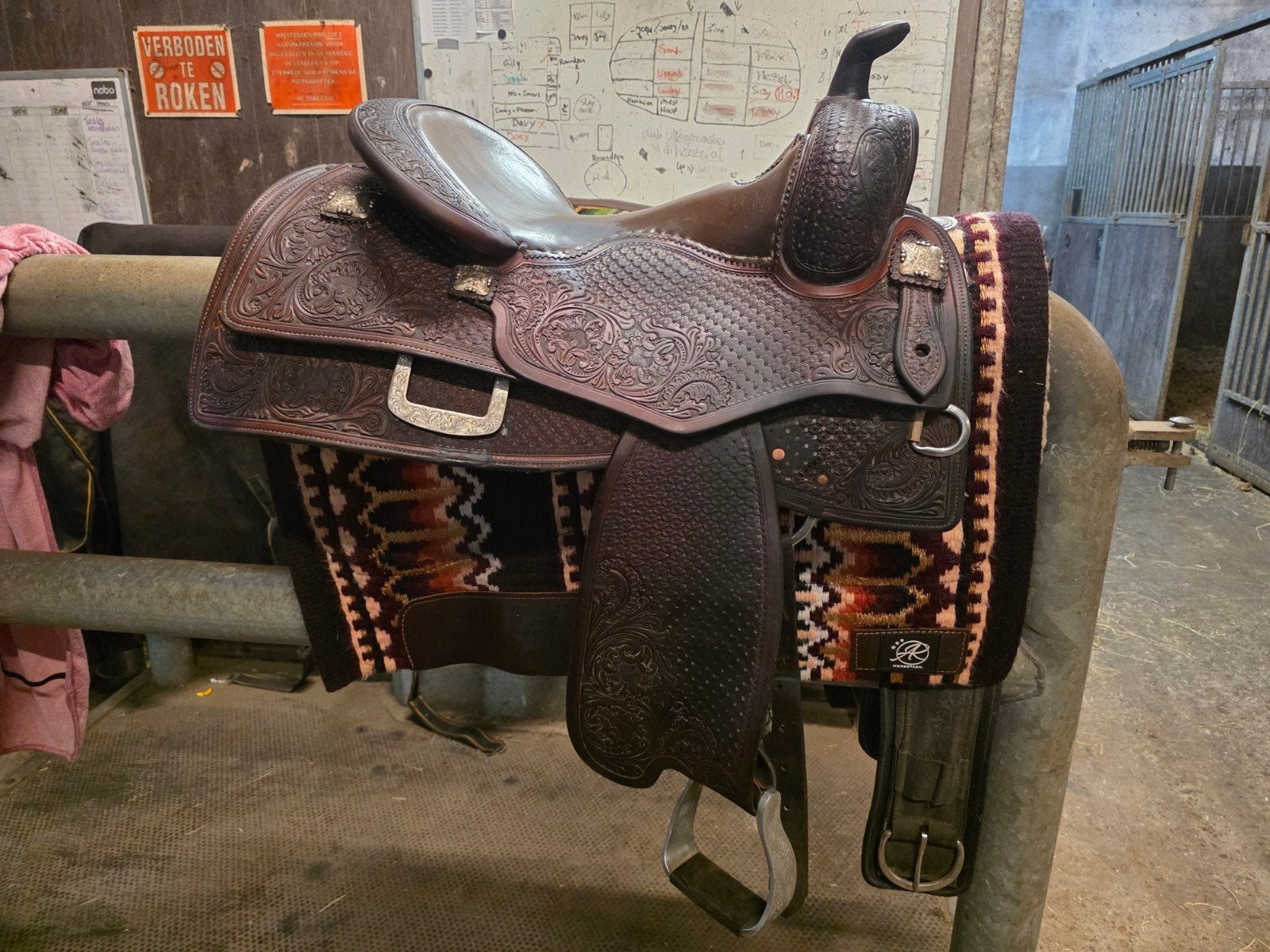 western reining zadel Bob avila, Ophalen, Overige disciplines