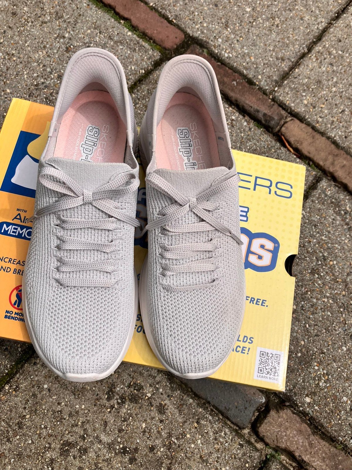 Skechers slipins ultraflex 3.0, maat 39, grijs, Ophalen of Verzenden, Grijs, Sneakers of Gympen, Zo goed als nieuw
