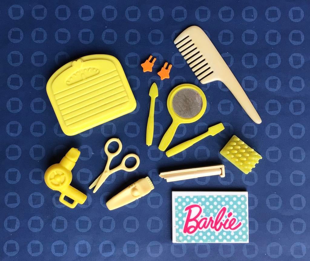 Vintage badkamer kapperset voor Barbie, Sindy, Fleur, Ophalen of Verzenden, Zo goed als nieuw, Accessoires