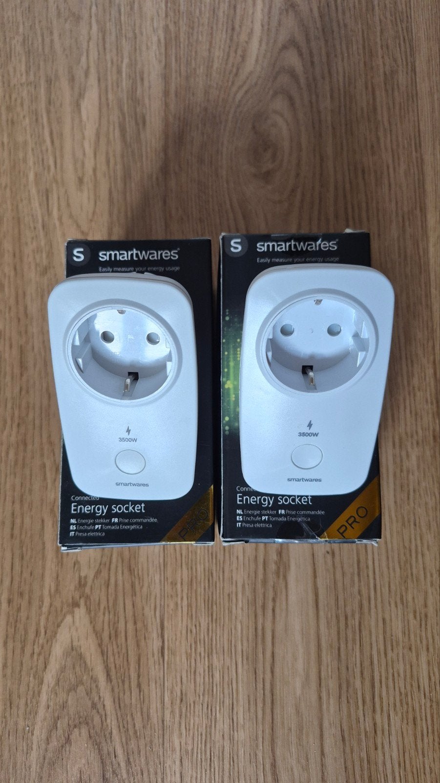 Smartwares Energy Socket PRO slimme stekkers 3500W, Ophalen of Verzenden, Nieuw, Overige merken, Stekkerdoos