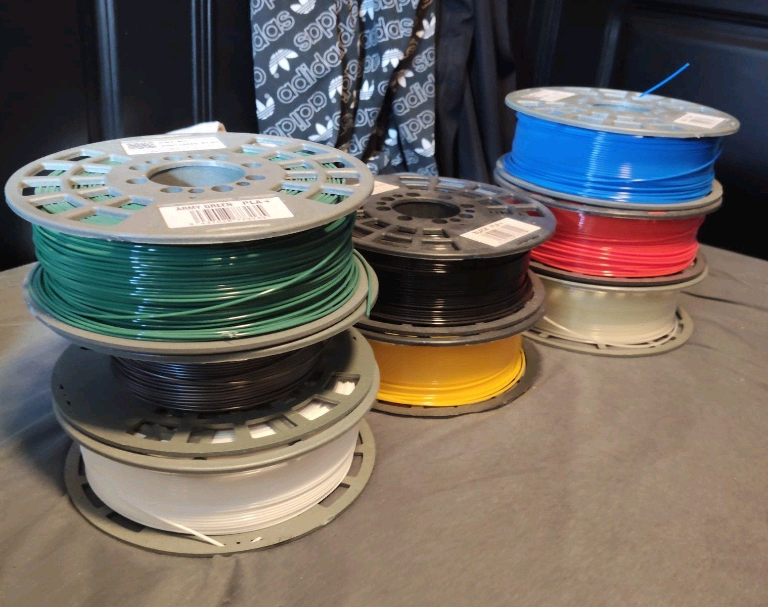 Diverse kleuren PETG filament voor 3D-printer, gebruikt, Ophalen, Gebruikt, Filament