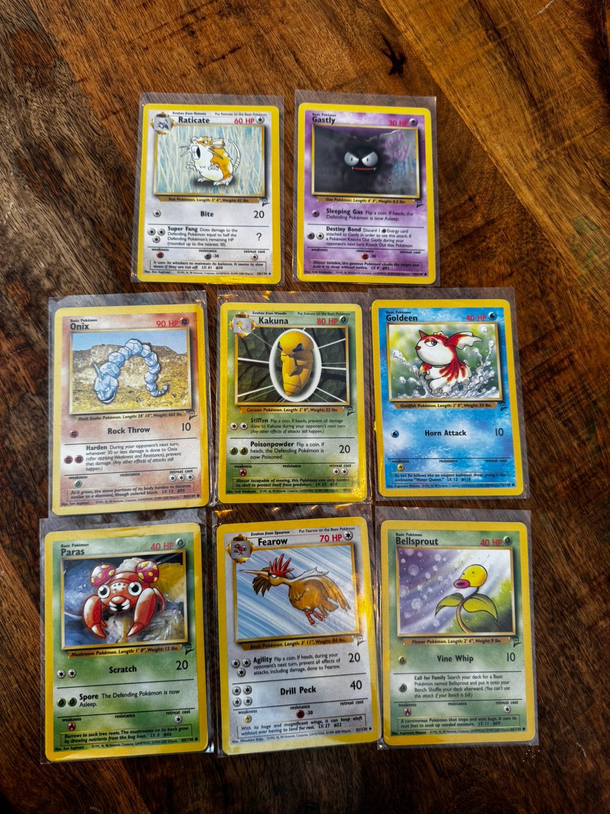 Pokemon Base 2 base2 kaarten • woth vintage., Ophalen of Verzenden, Gebruikt, Meerdere kaarten