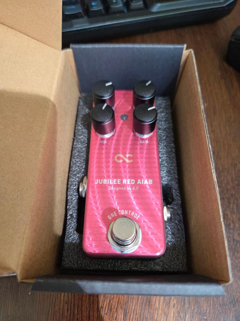 One control jubilee red amp in a box marshall, Ophalen of Verzenden, Nieuw, Distortion, Overdrive of Fuzz
