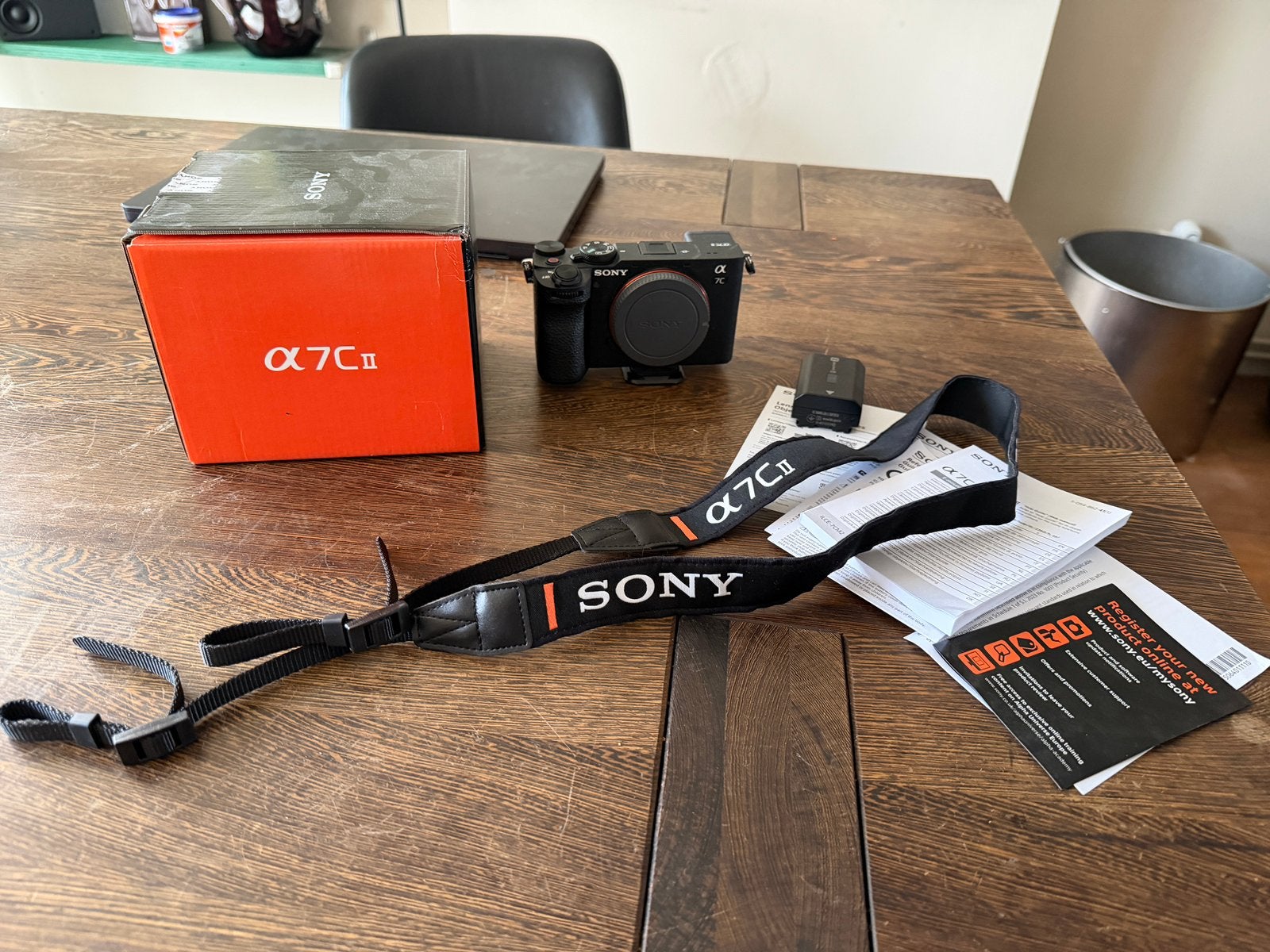 Sony A7C II body, shutter count 1030, free extras, Audio, Tv en Foto, Ophalen of Verzenden, Zo goed als nieuw, Sony, Geen optische zoom