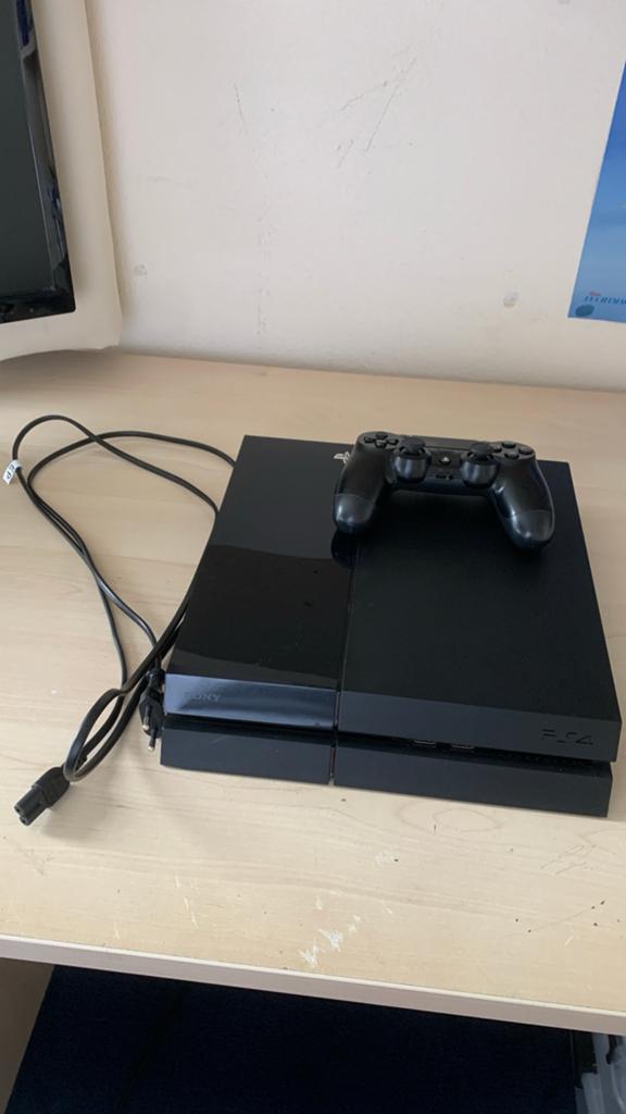 PlayStation 4 (PS4) met controller en kabels, -, -, Ophalen of Verzenden, -