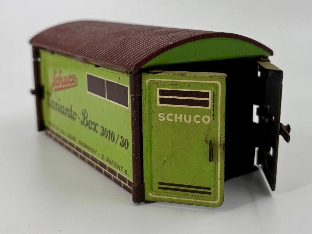 SCHUCO Nostalgische Varianto garage, Ophalen of Verzenden, Gebruikt, Auto's
