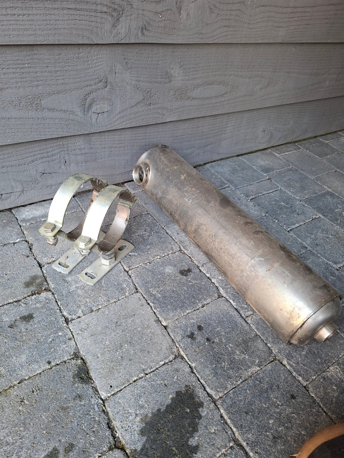 Te koop rvs heater, voor vijver of zwembad, Ophalen of Verzenden, Overige typen