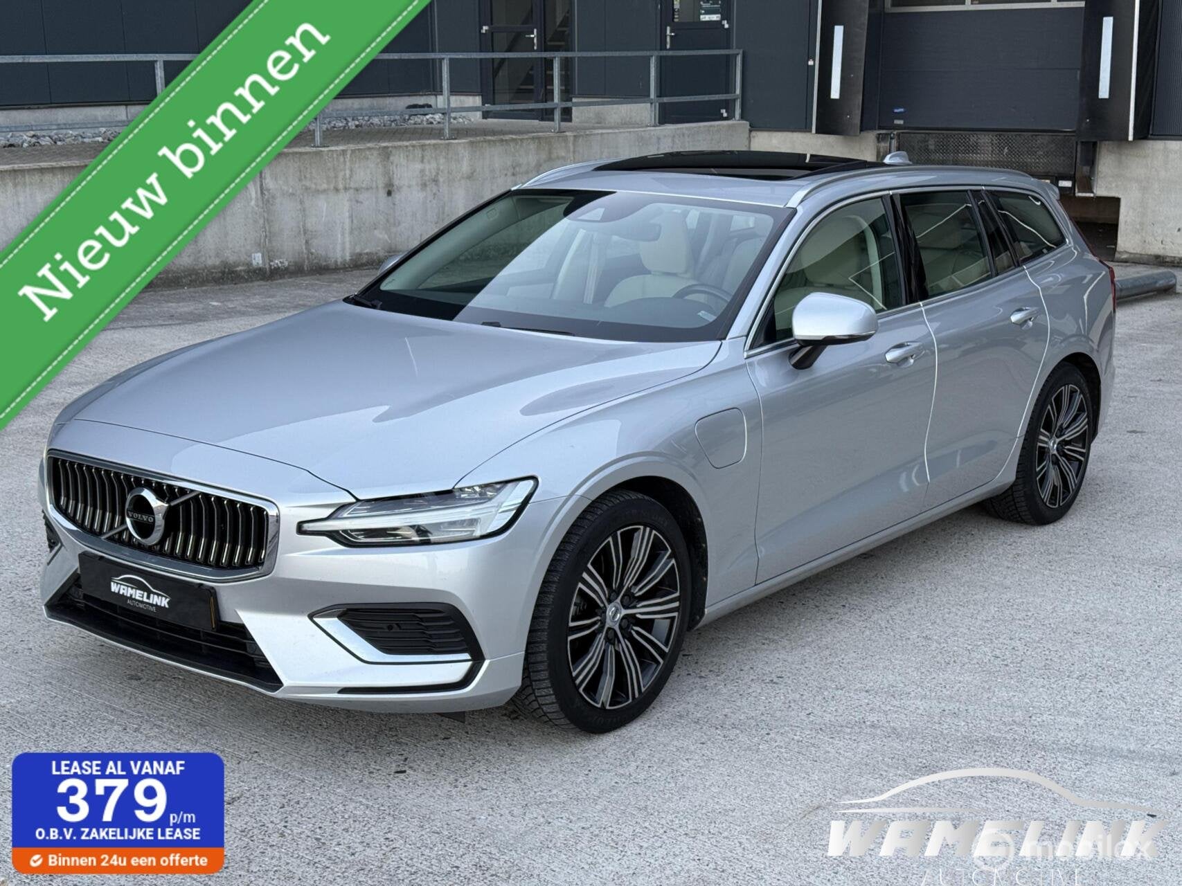 Volvo V60 2.0 T6 Twin Engine AWD Inscription Polestar, Auto's, Automaat, Dealer onderhouden, Gebruikt, Euro 6