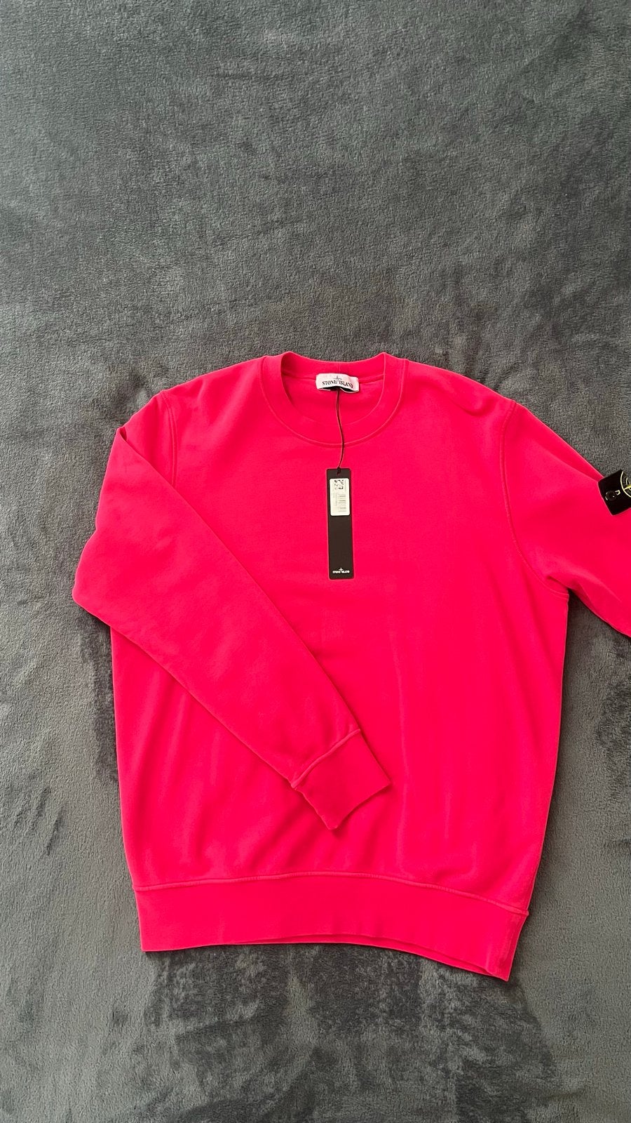 Stone Island Sweatshirt - Nieuw met labels - Maat XL, Ophalen of Verzenden, Nieuw, Maat 56/58 (XL), Roze