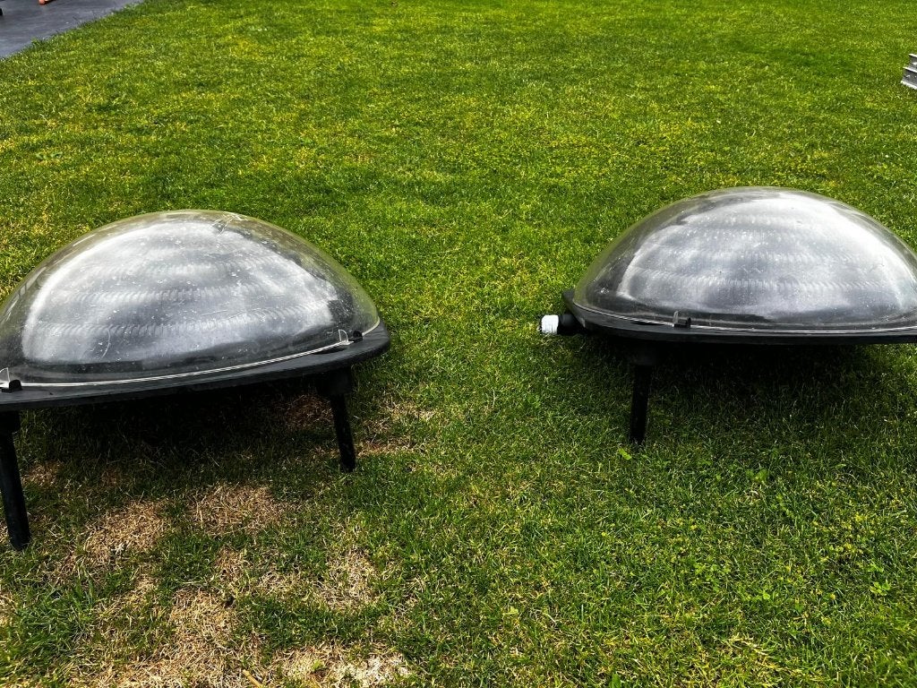 2 Solar boilers voor zwembad - Efficiënte waterverwarming, Ophalen, Gebruikt, Verwarming