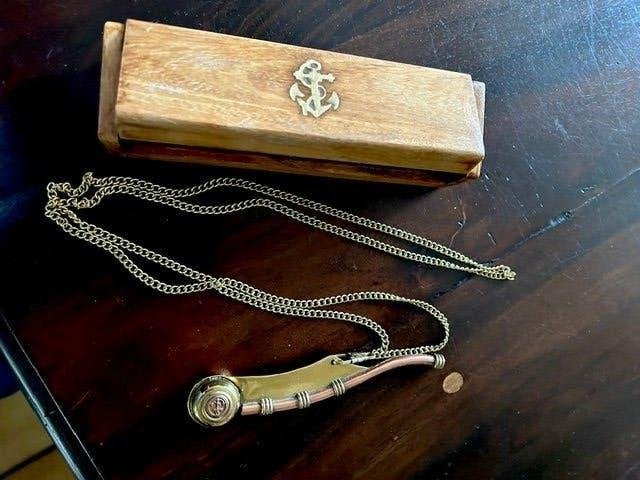 Bootsman   Fluitje, Ophalen of Verzenden, Zo goed als nieuw, Motorboot of Zeilboot, Gebruiksvoorwerp