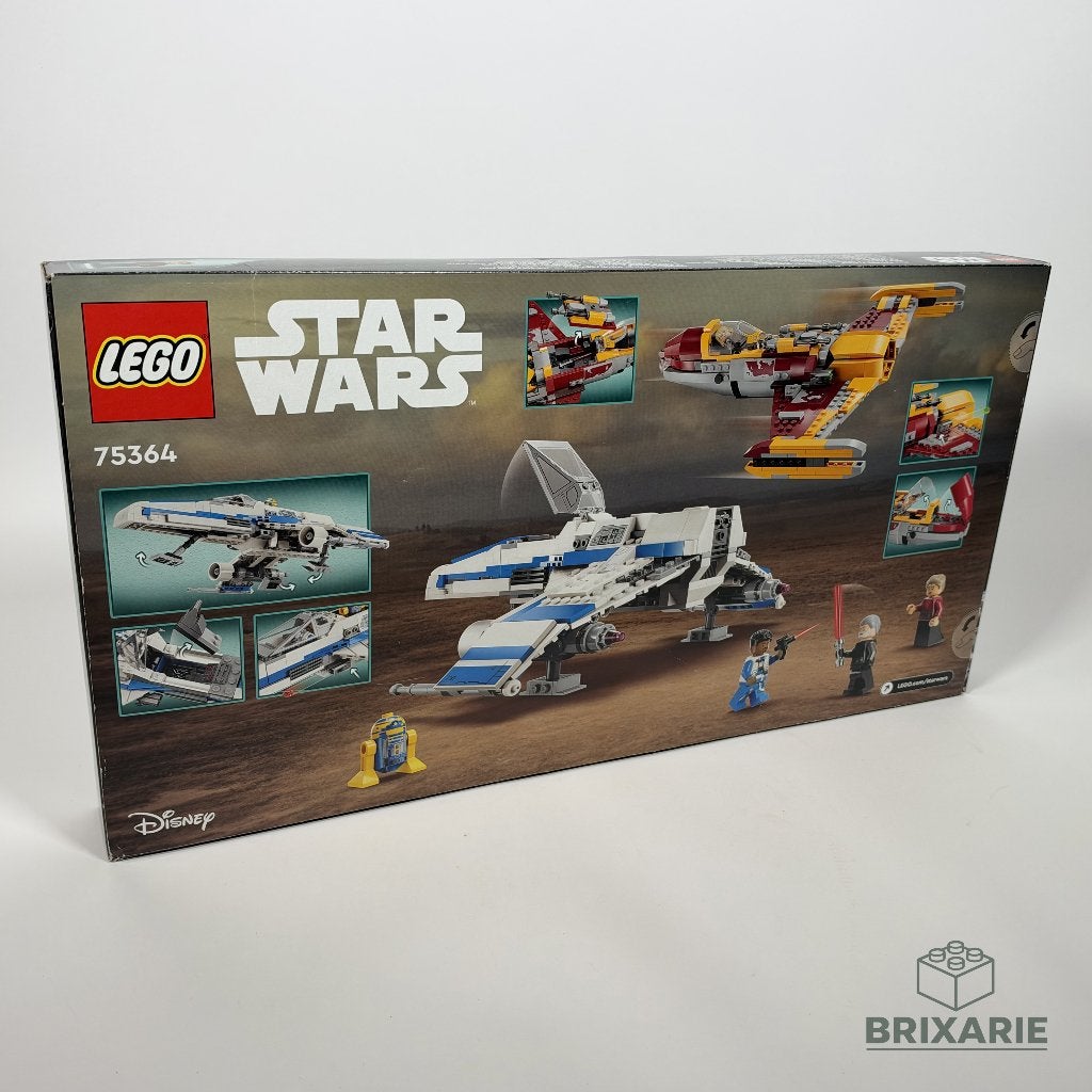 LEGO 75364 New Republic E-Wing vs. Shin Hati’s (Nieuw), Service@lego.com, Star Wars, Lego, Nieuw