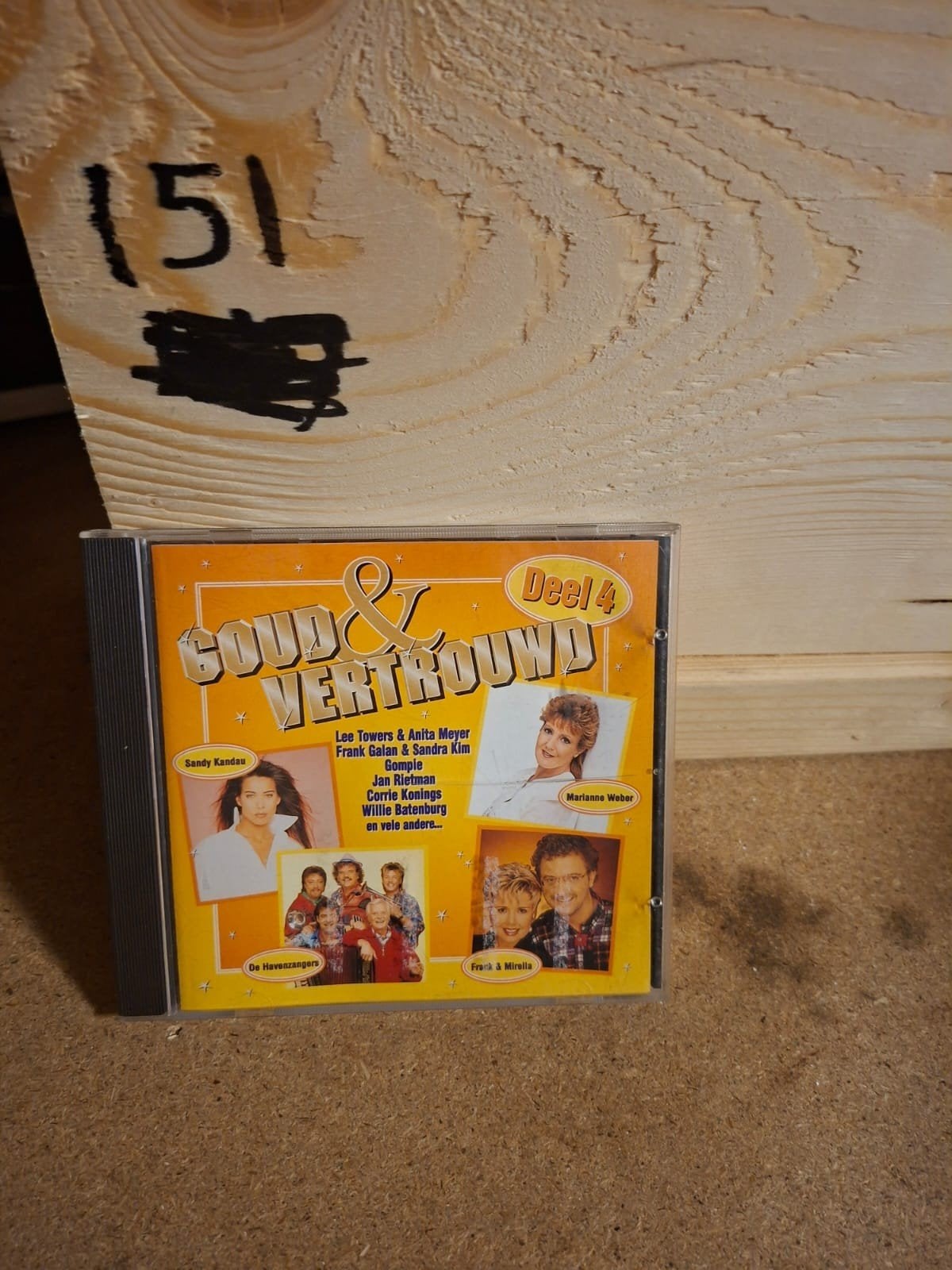 Goud & Vertrouwd Deel 4 CD - Diverse Artiesten, Gebruikt, Verzamelalbum, Inclusief doosje, Schlager