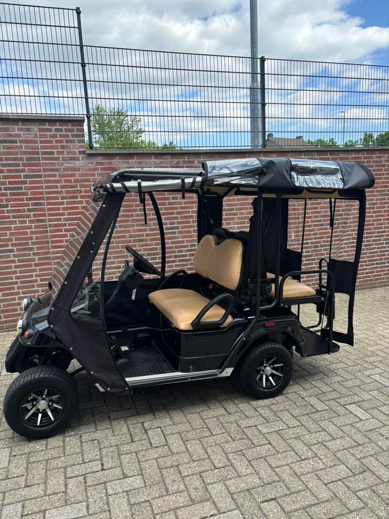 Prachtige Elektrische 4P Golfkar Als NIEUW, Ophalen of Verzenden, Zo goed als nieuw, Golfkar, Overige merken