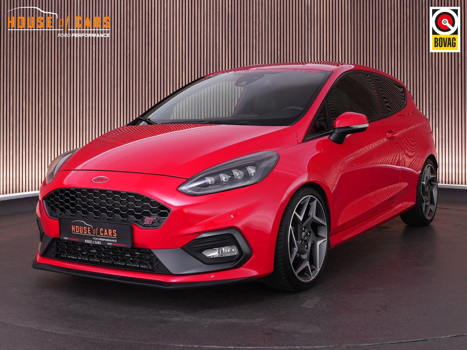 Ford Fiesta ST-3 1.5 200pk PERFORMANCE PACK |sper diff|launc, Voorwielaandrijving, 1188 kg, Leder en Stof, Bedrijf