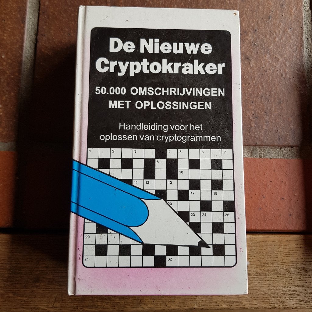 De nieuwe cryptokraker, puzzelboek, Ophalen of Verzenden, 500 t/m 1500 stukjes, Zo goed als nieuw