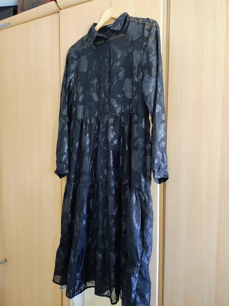 Manoukian black dress, Maat 38/40 (M), Zwart, Ophalen of Verzenden, Zo goed als nieuw