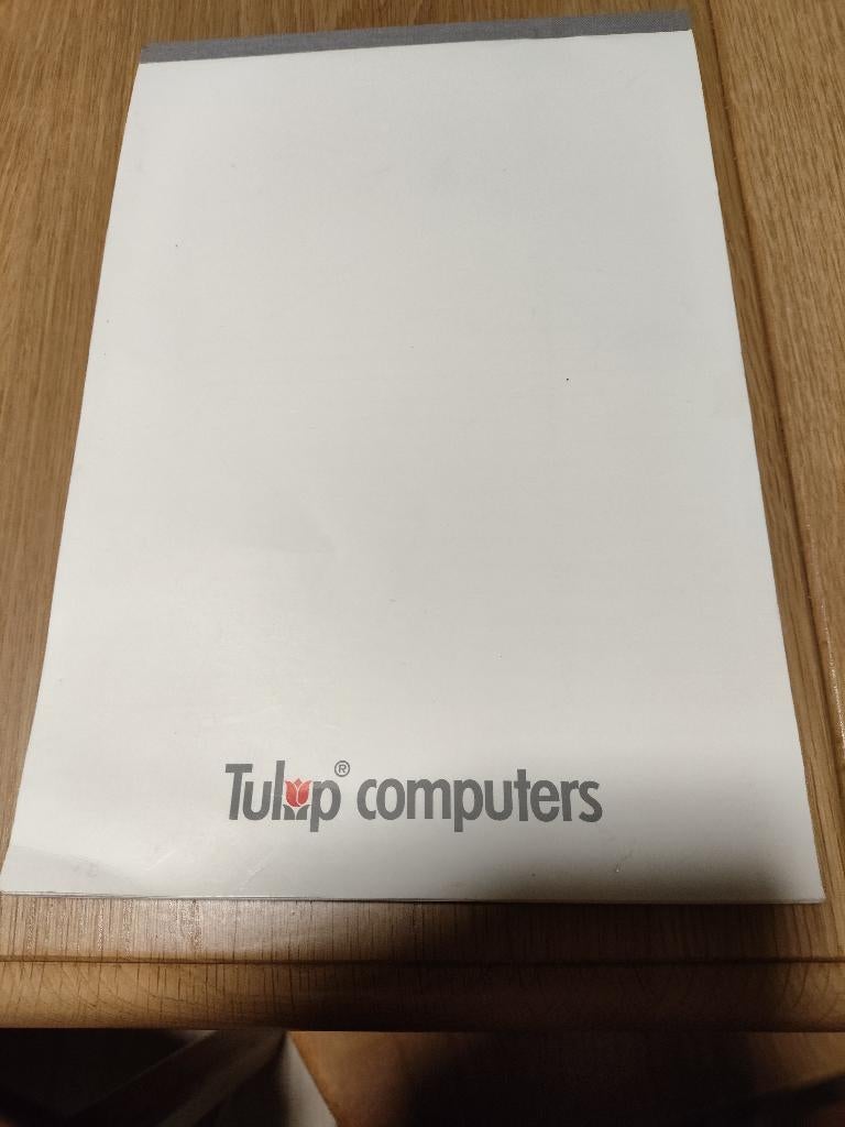 vintage Tulip Notitieblok  A4 ongebruikt, Computers en Software, Vintage Computers, Ophalen of Verzenden