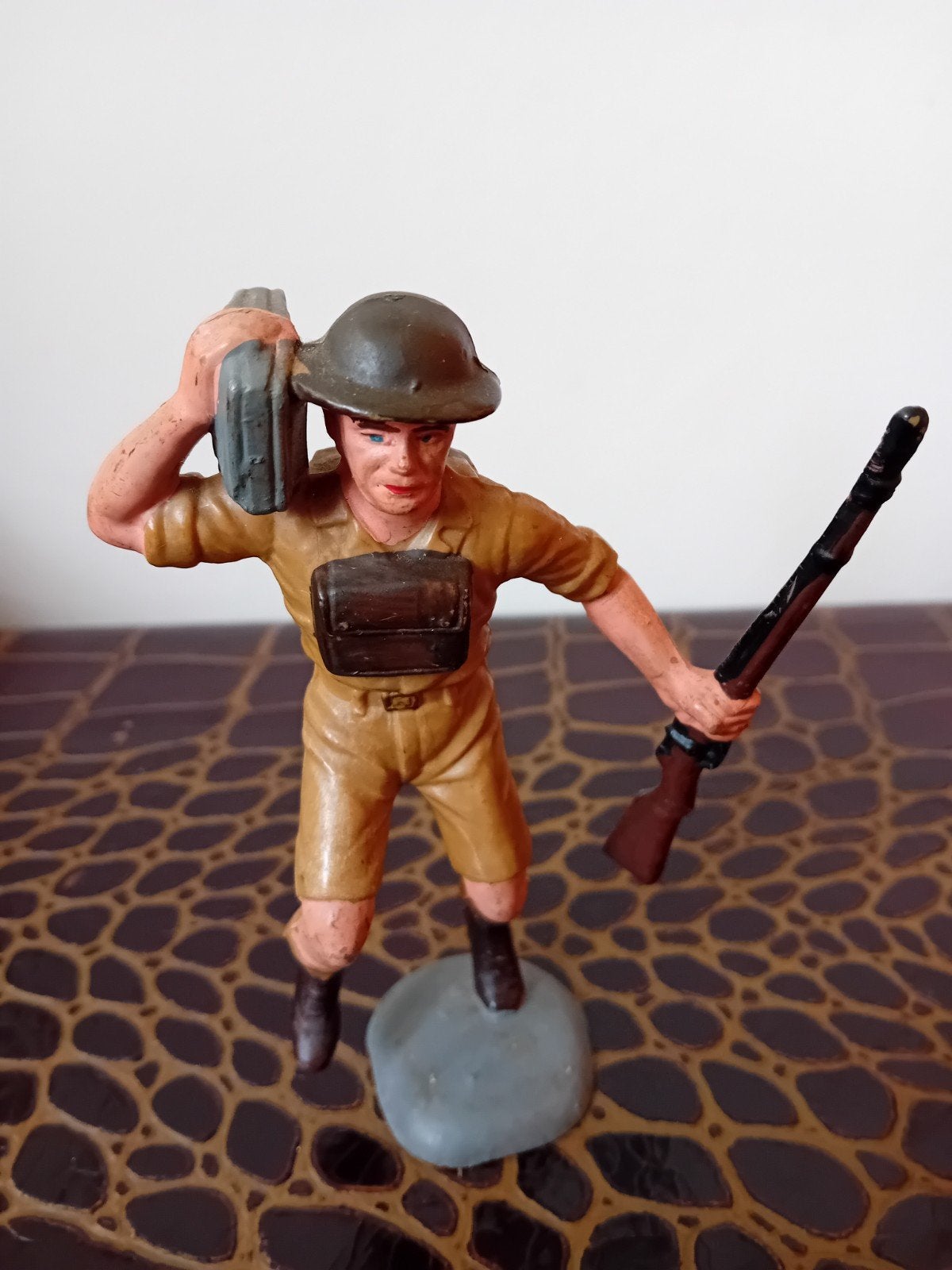 WO2 Britse leger Desert Rat figuur Luis Marx 1963, Verzamelen, Ophalen of Verzenden