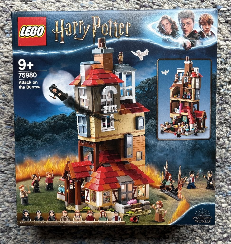 Lego 75980 Harry potter aanval op het nest NIEUW, Kinderen en Baby's, Lego, Complete set, Compleet, Lego