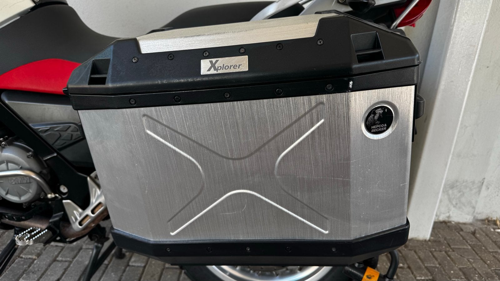 Hepco & Becker Xplorer Complete Set Motorkoffers, Ophalen, Gebruikt