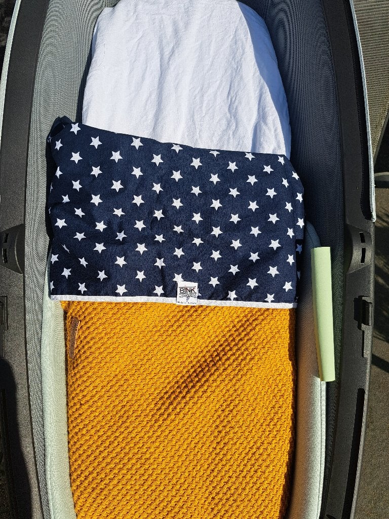 Baby's Only en Bink wiegdeken laken molton wieg wandelwagen, Ophalen, Ademend, Baby's Only, Zo goed als nieuw