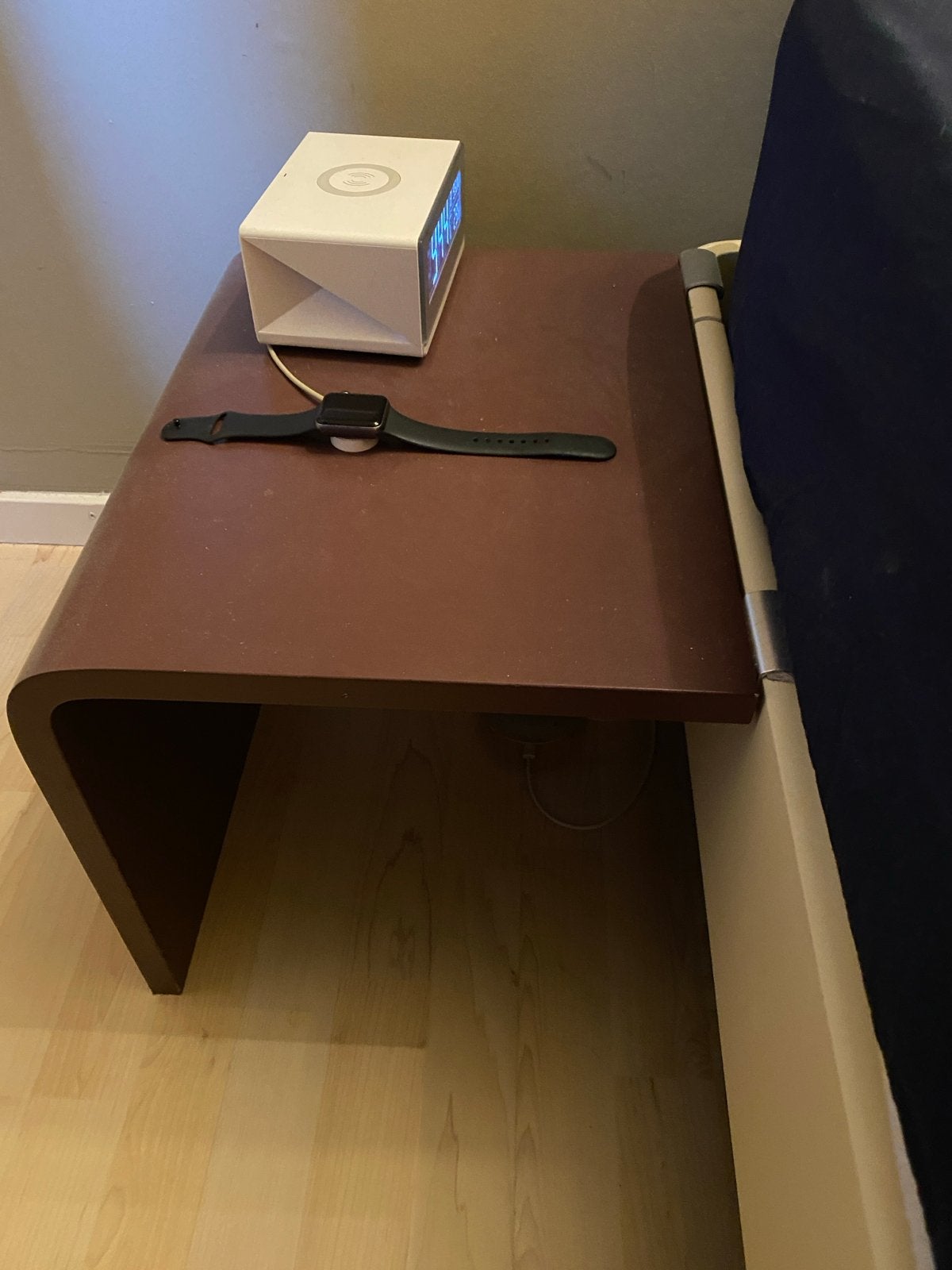 Auronde aanhangtafeltje, Gebruikt, Minder dan 45 cm, Ophalen of Verzenden, Minder dan 55 cm