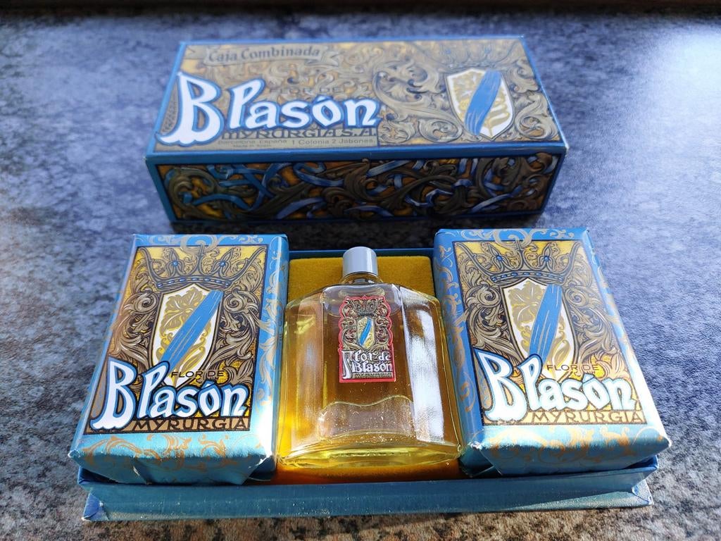 Vintage Flor de Blason Eau de Cologne - Nostalgie, Sieraden, Tassen en Uiterlijk, Uiterlijk | Parfum, Gebruikt, Ophalen of Verzenden