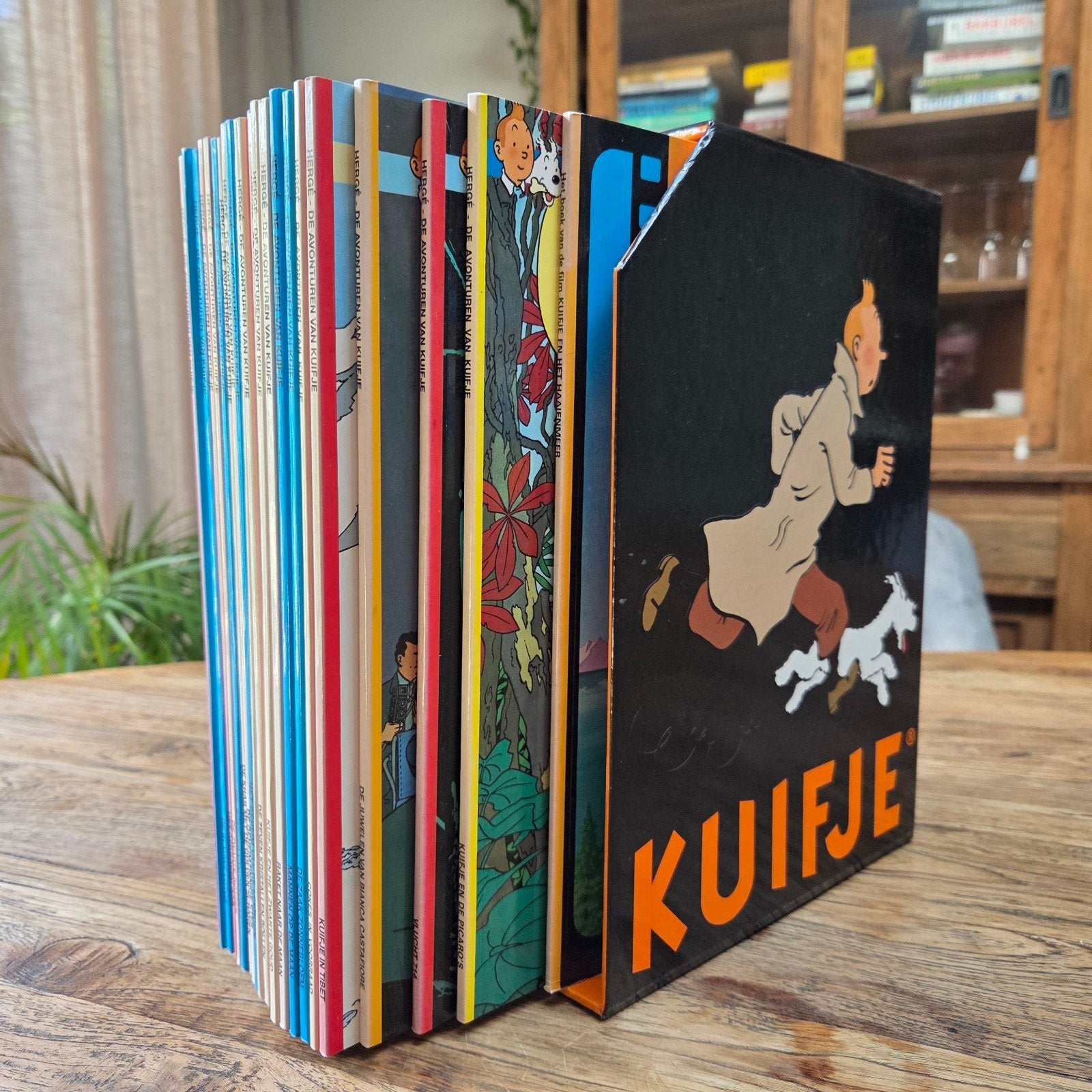 Kuifje TNT Box - Complete collectie van 24 stripboeken, Ophalen, Complete serie of reeks, Zo goed als nieuw, Hergé