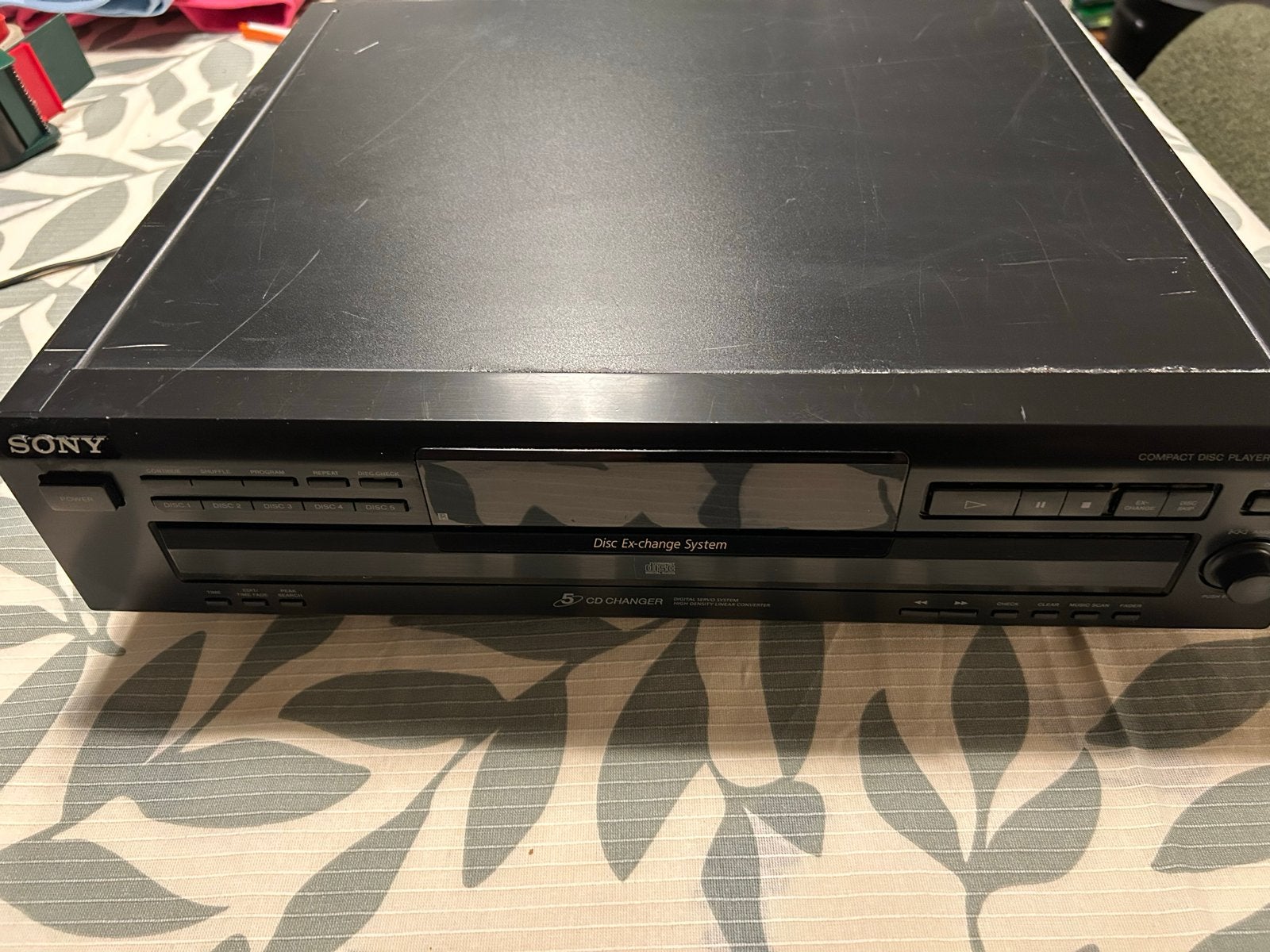Sony CDP-CE315 5-CD Wisselaar Compact Disc Speler, Ophalen, Gebruikt, Sony, Wisselaar