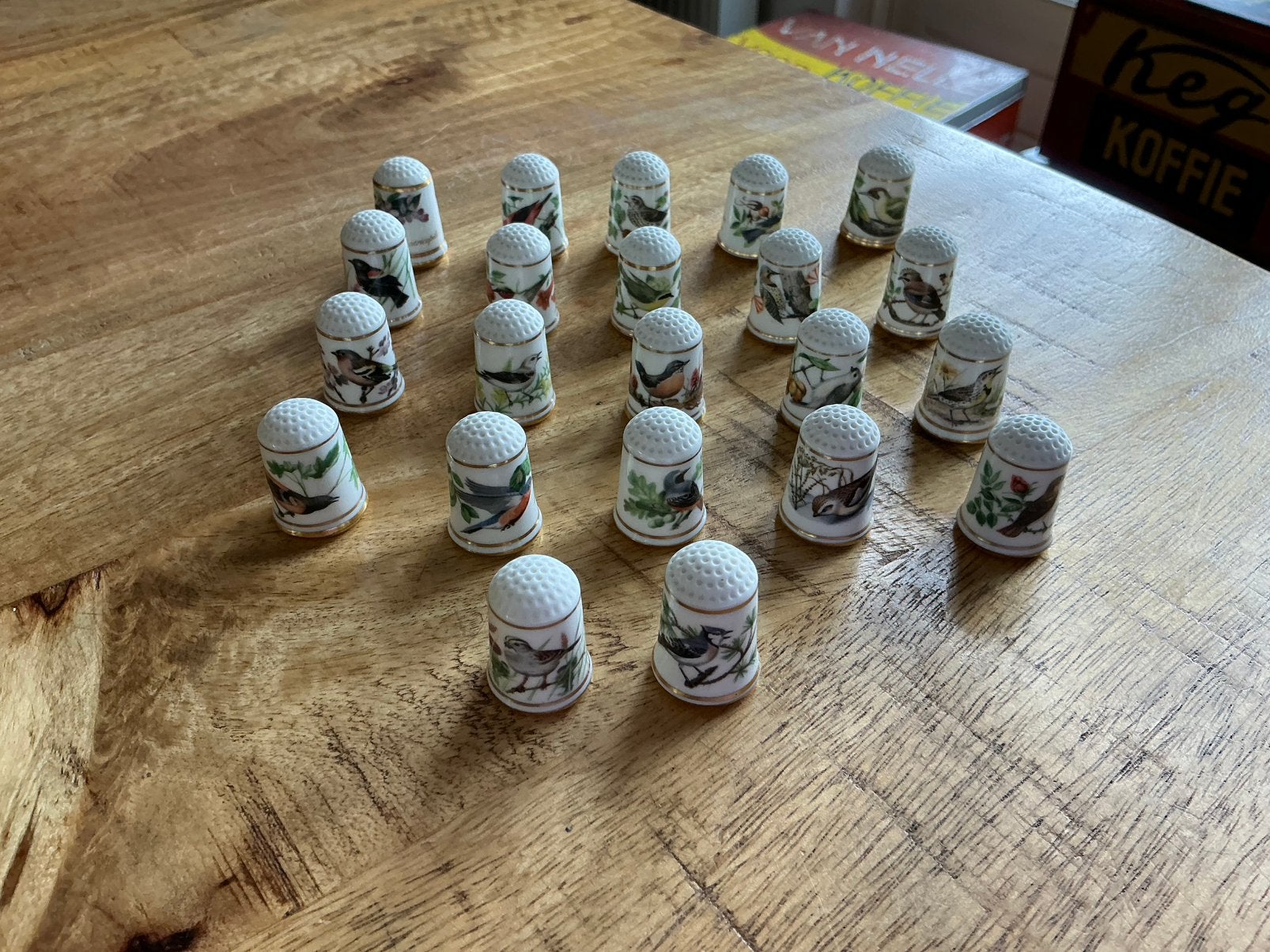 Franklin Mint vingerhoedjes 22 stuks, Ophalen of Verzenden, Zo goed als nieuw
