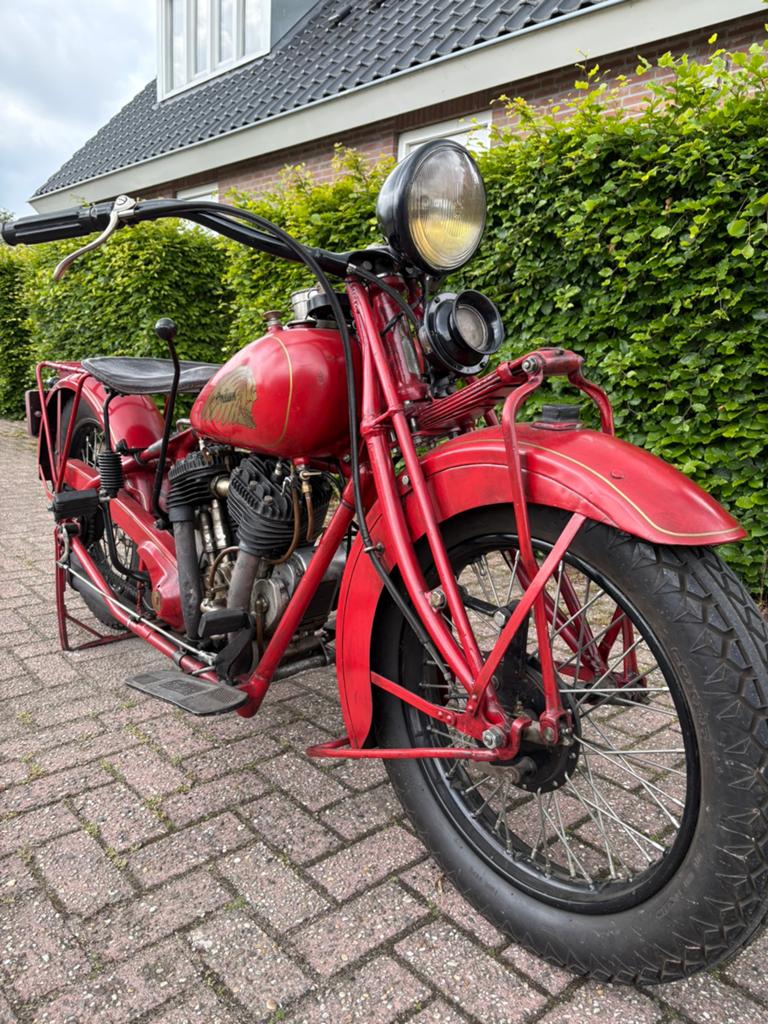 1932 INDIAN CHIEF, Motoren, 2 cilinders, Toermotor, 1200 cc