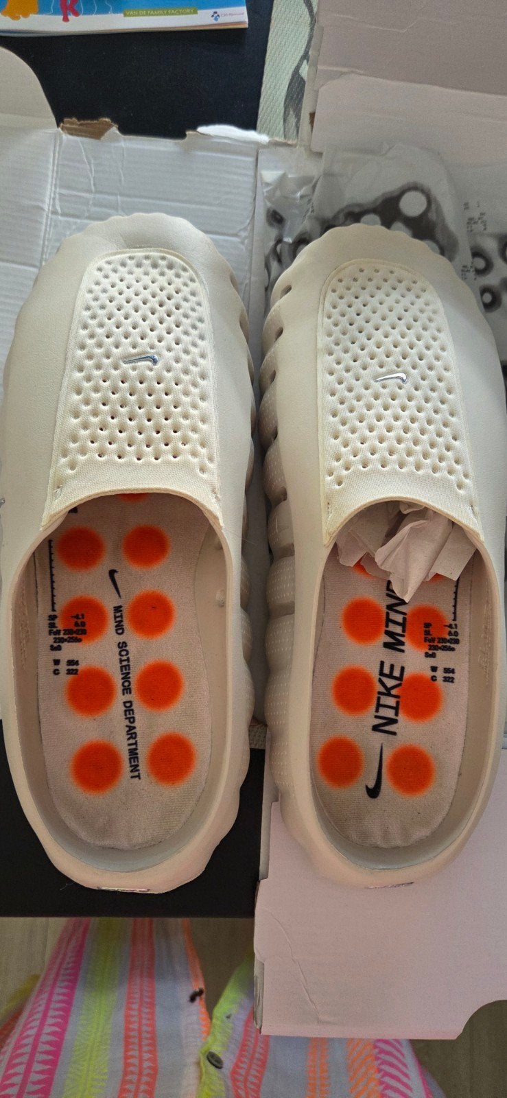Nike Mind 001 Slippers - Lichtbeige - Maat 46, Kleding | Heren, Slippers, Overige kleuren, Nike, Nieuw