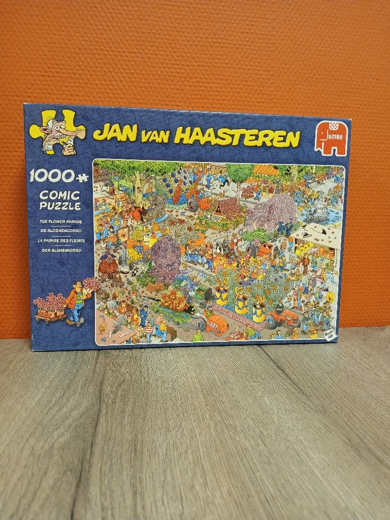 Jan van Haasteren De Bloemencorso, Ophalen of Verzenden, 500 t/m 1500 stukjes, Nieuw, Legpuzzel
