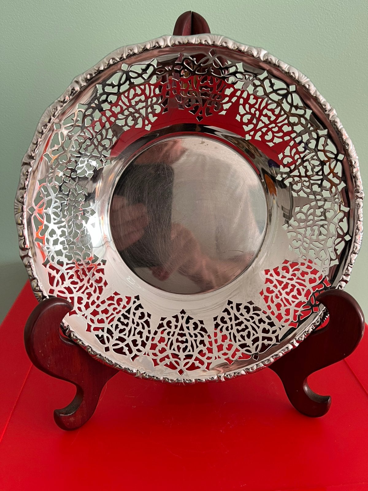 VINTAGE BROODMAND. —  AJOURPATROON.  —. 1960., Antiek en Kunst, Kunst | Designobjecten, Ophalen of Verzenden