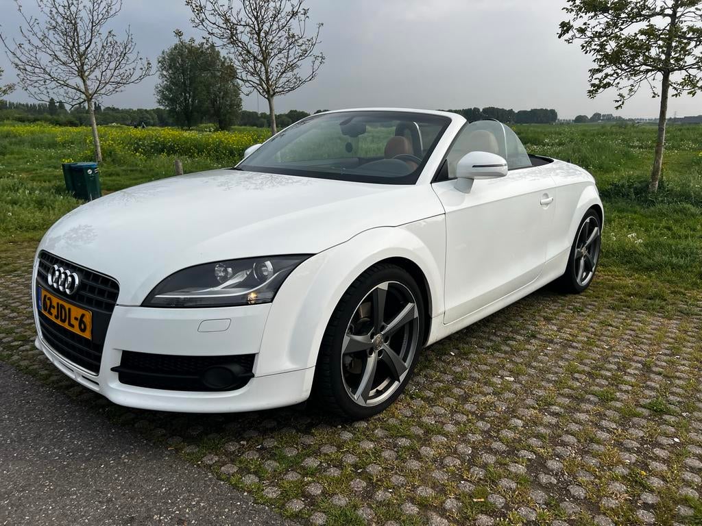 Audi TT 2.0 Tfsi Roadster 147KW S-tr 2009 Wit, TT, 4 cilinders, Wit, Origineel Nederlands
