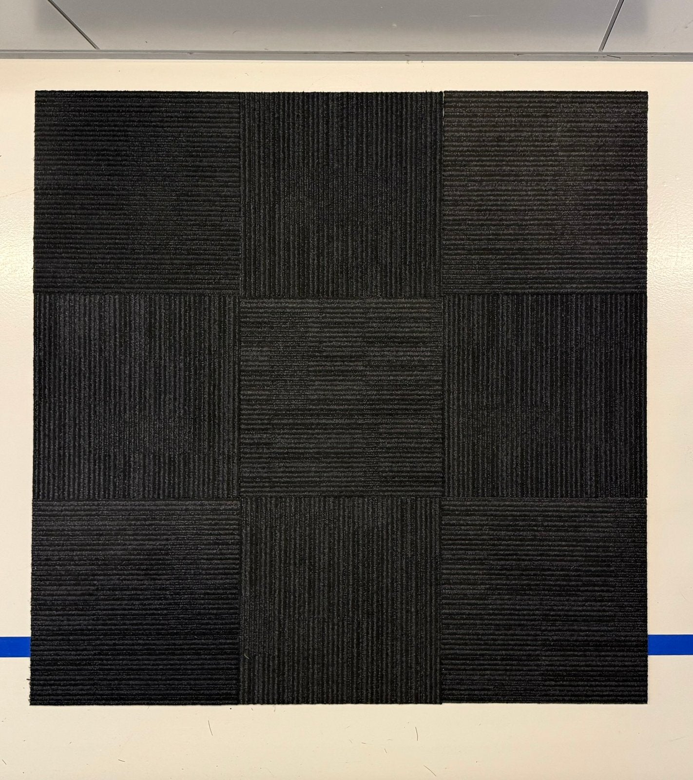 Refurbished Tapijttegels 50x50 cm - Projectkwaliteit, 50 tot 100 cm, Vierkant, Zo goed als nieuw, Grijs