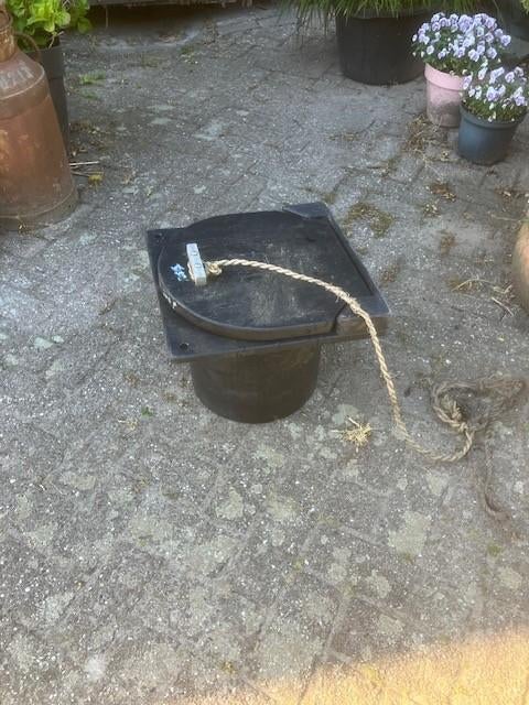 keerklep duiker 310 mm, Doe-het-zelf en Verbouw, Ophalen, Overige materialen, Gebruikt, Overige typen