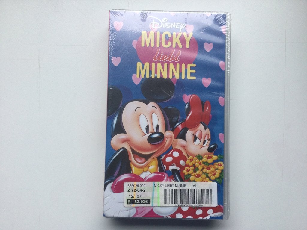 Disney Micky liebt Minnie Sammler VHS Kassette, Verzamelen, Ophalen of Verzenden, Mickey Mouse, Zo goed als nieuw, Overige typen